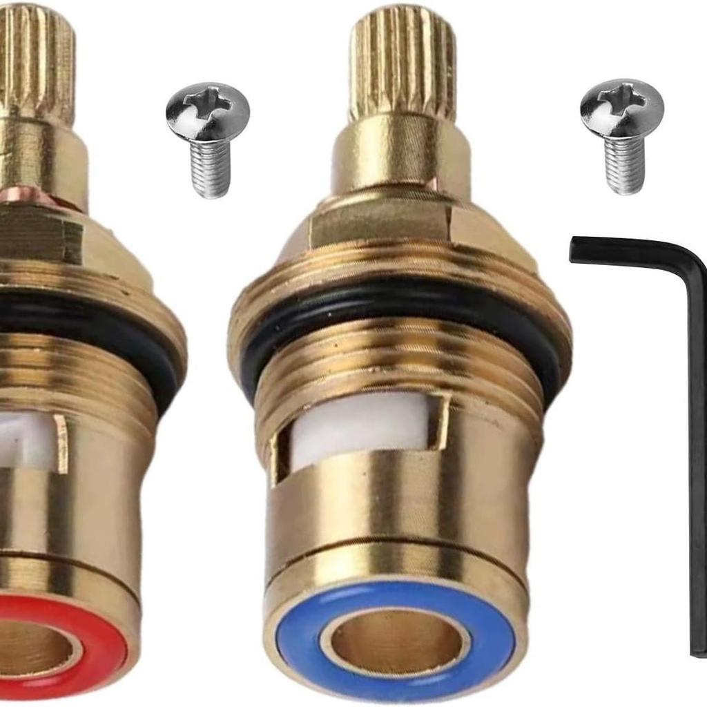 Hot and Cold Quick-Opening Universal Faucet Valve Core for Bathtub and Kitchen - 4 To 6 Points