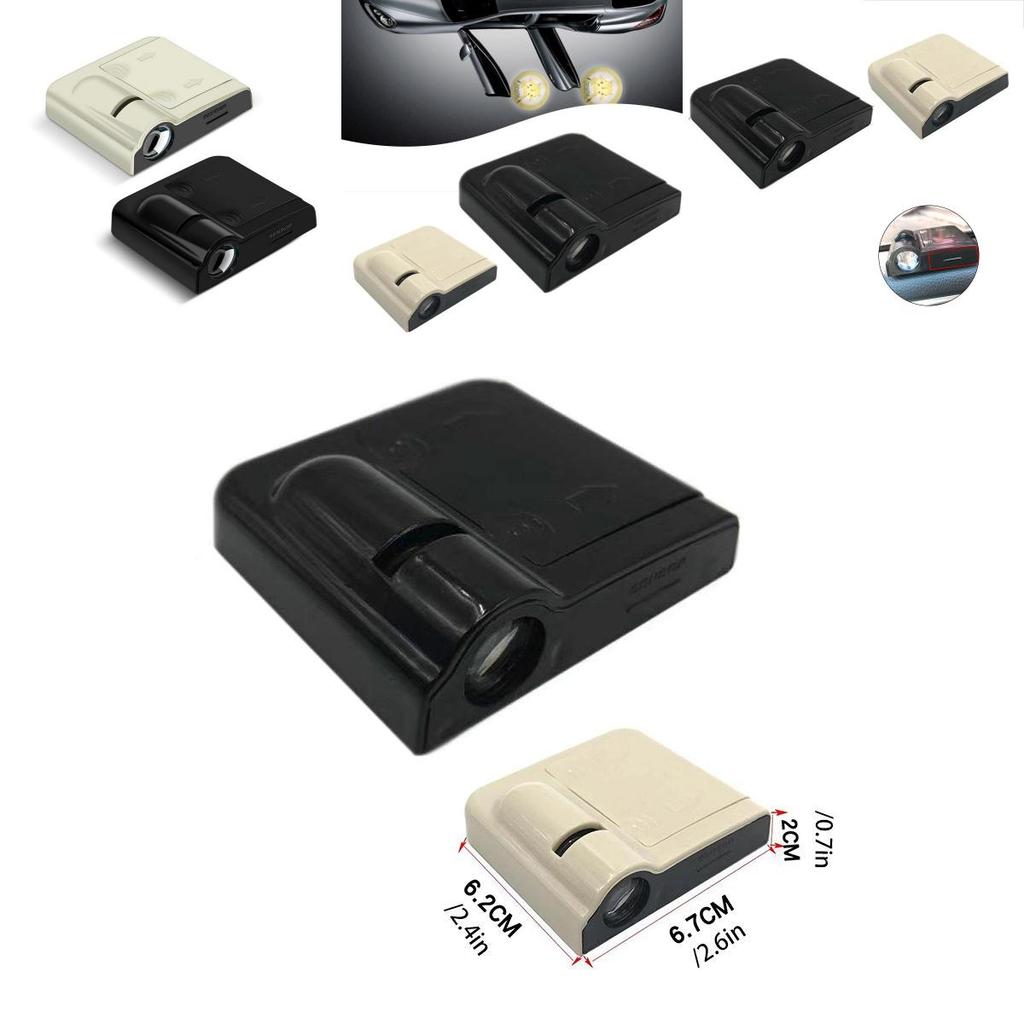 Atemberaubendes kabelloses Auto-Tür-Begrüßungslicht LED Laserprojektorlampe für stilvolle Autodekoration