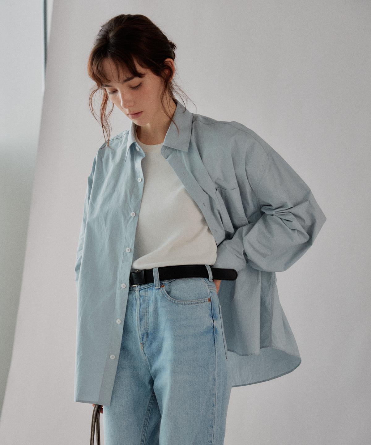 Sahaki Paper Shirt (Mint Gray)