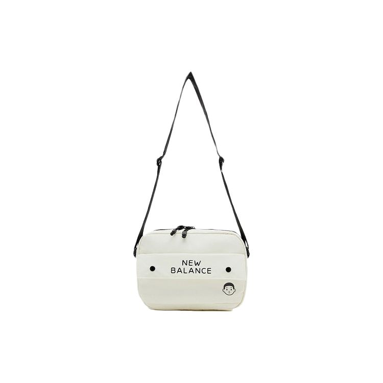 

New Balance X Marimekko Collaboration Fun Logo Print Fabric Shoulder Bag Unisex Shoulder Bag White GCA24113-IV White