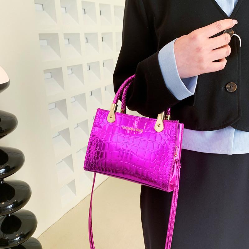 Chic And Trendy Small Square Handbag For Women Stylish Pu Leather Crossbody Bag