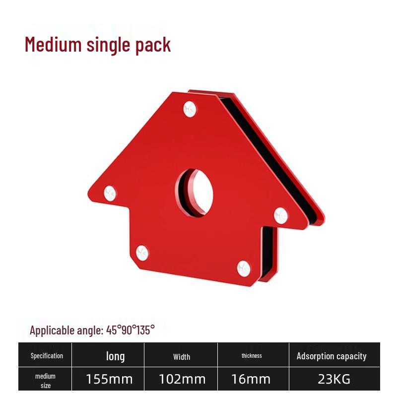 90° Electric Welding Magnet Fixture - Strong Magnetic Angle Locator