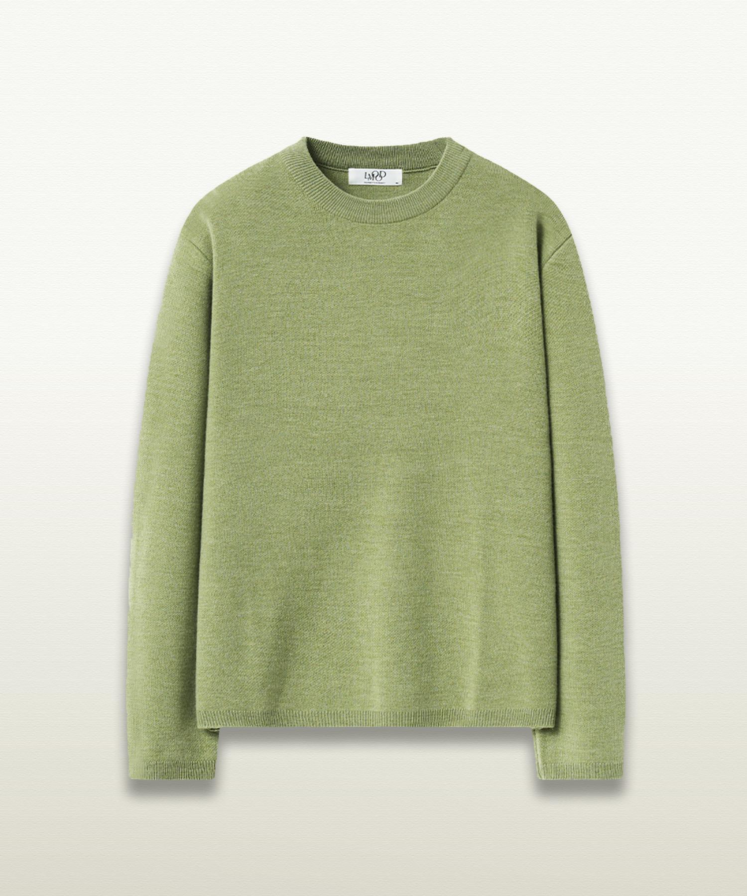 El Mood Dutch Semi-Over Knit Avocado Avocado/42