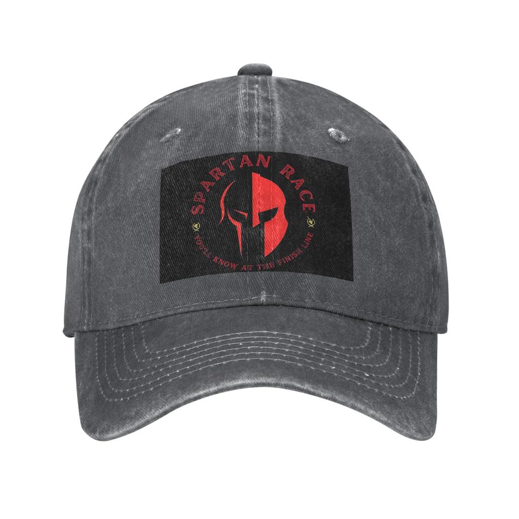 Spartan Race  Denim Cap Casual Baseball Caps Adjustable Hat Summer Unisex Baseball Hats