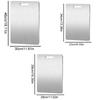 Stainless Cutting Boards for Kitchen Double-Sided Chopping Board Food Grade Cutting Mat Serving Tray Fruit Meat Chopping Board
