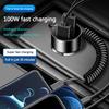 100W Newly Car Digital Display Charger Fast Charging For Porsche Cayenne Panamera Macan 911 718 Taycan Boxster Cayman 918 Pajun