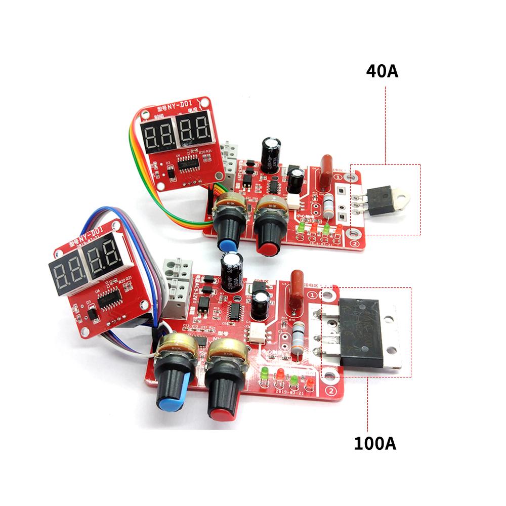Punktschweißgerät-Steuerplatine, einstellbare Zeit, Strom, digital