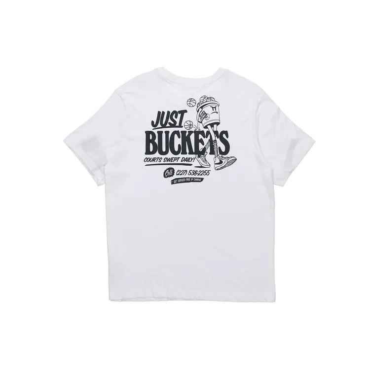 Nike T Shirts Men's Crew Neck Moderate Straight Fit (Unisex) T-Shirts CD0959 100