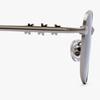 Reclow Stainless Sunglasses Silver Black