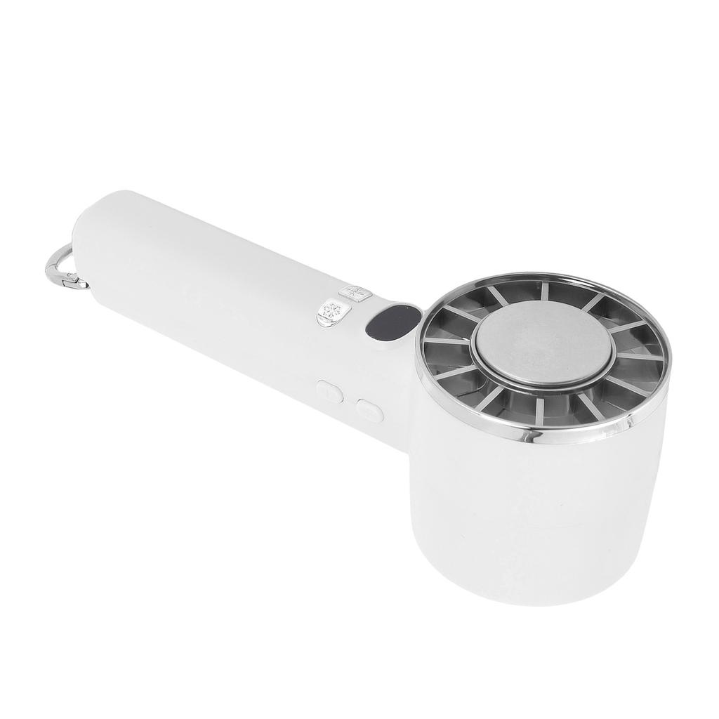 Portable Handheld Fan Low Noise Multi Speed Adjustment Ice Refrigeration Technology Handheld Cooling Fan for Outdoor