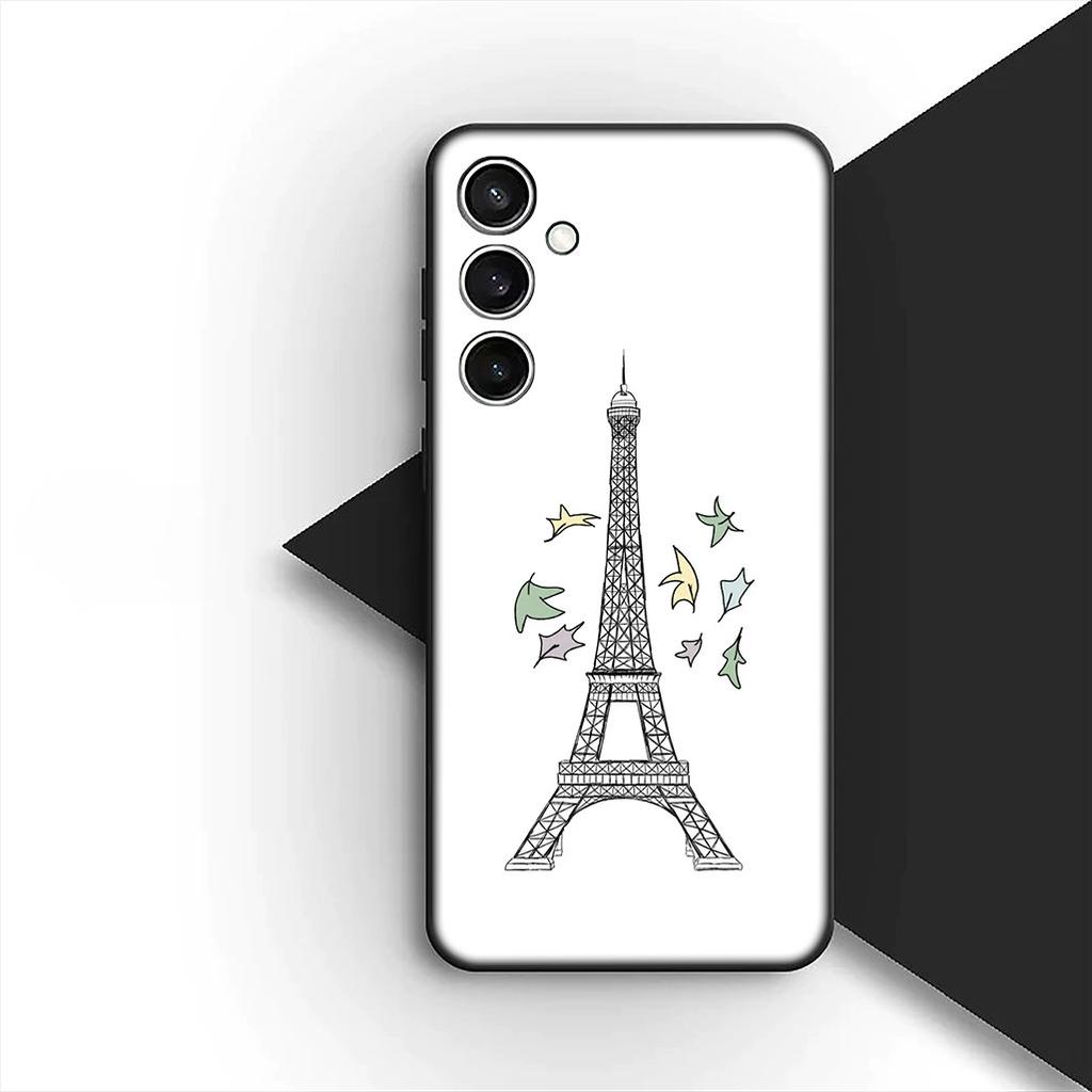 Cover for Samsung Galaxy S10 S8 S9 Plus A33 A34 A31 70 A71 A72 Note 20 9 8 S10E Phone Case France Paris Eiffel Tower London