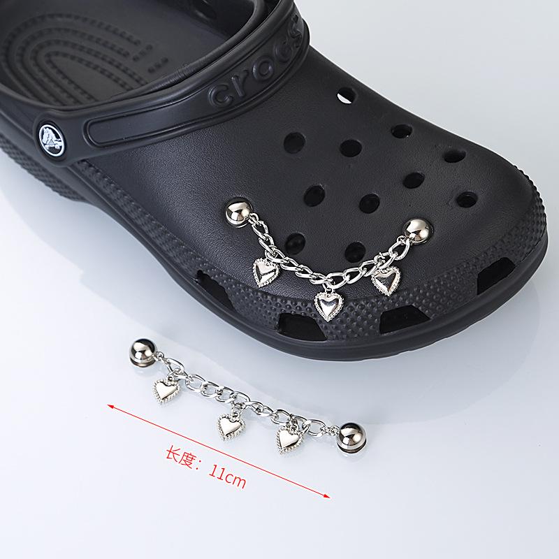 Сплавные цепочки-подвески для обуви Crocs