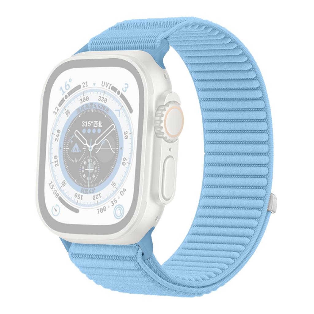 Wrist Strap for Apple Watch Series 10 Ultra 9 8 7 SE 6 5 4 3 2 1 46mm 49mm 45mm 44mm 42mm Magic Tape Nylon Woven Watch Band