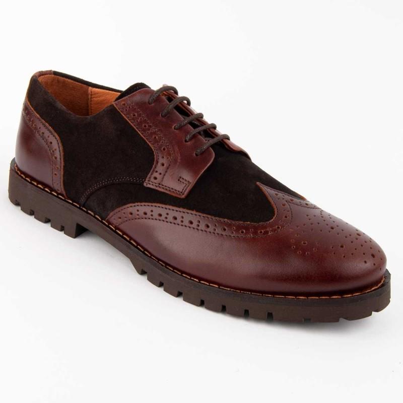 Zapato De Piel Para Hombre. Purapiel Herac 102762