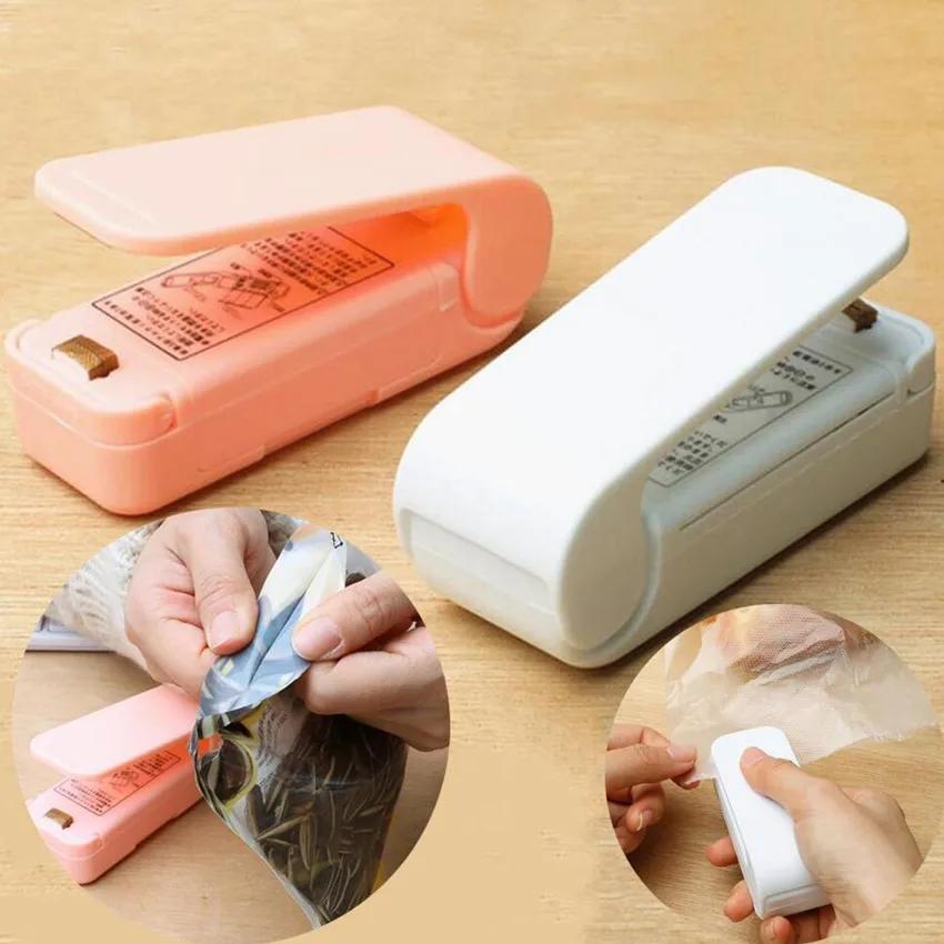 Storage Kitchen Sealing Machine Food Snacks Fruits Vegetables Food Packaging Heat Sealer Household Accessori Plastic Bag Sealer