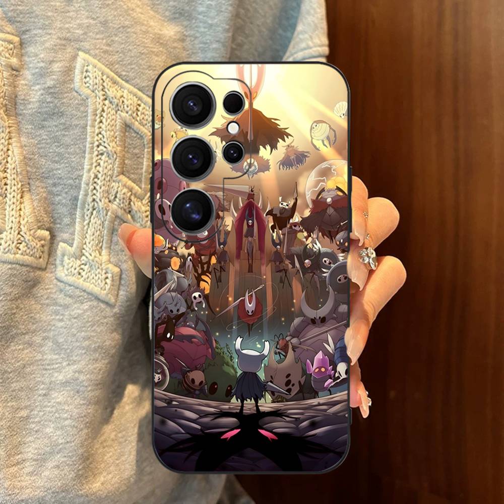 Popular Game H-Hollow K-Knight S-Silksong Phone Case For Samsung S 24 fe 25 Ultra plus 20 lite 21 30 22 23 24 22 Ultra 5G Fundas