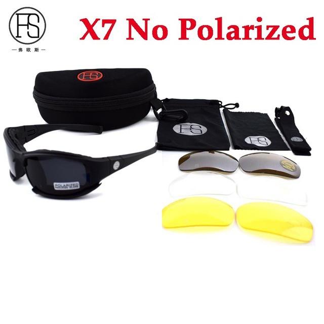 FS Military Edition US FS Same X7 Goggles+Tactical X7 Camouflage Motorcycle Polarized Glasses
