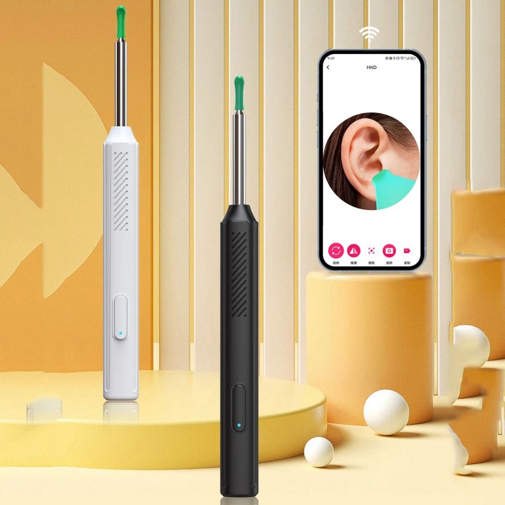 Smart Ear Cleaner Full Set HD Camera Wireless Otoscope Ear Wax Removal Tools  Teeth Inspection