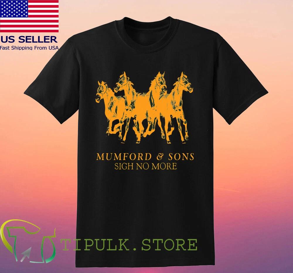 Mumford & Sons Men s Black Size S-5XL S