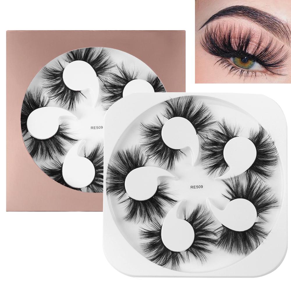 Wispies Fluffies Eye Makeup Tools Thick Long 3D  Faux Mink Lash Eyelashes Extension False Eyelashes