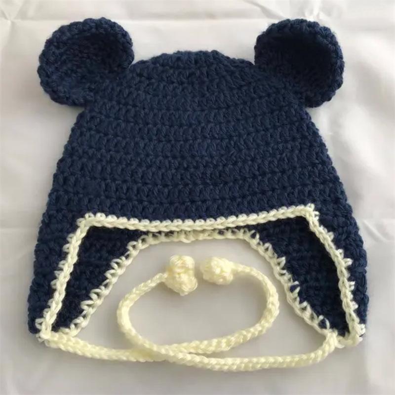 

Новая шапка-рыбак ручной работы с кошачьими ушками и оборками, модная и персонализированная шапка для взрослых children 48-54cm