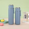 Stainless Tea Drink and Water Separation Sling Vacuum Mug Stylish Portable Student Water Mug Jump Cap Straight Cup Durable