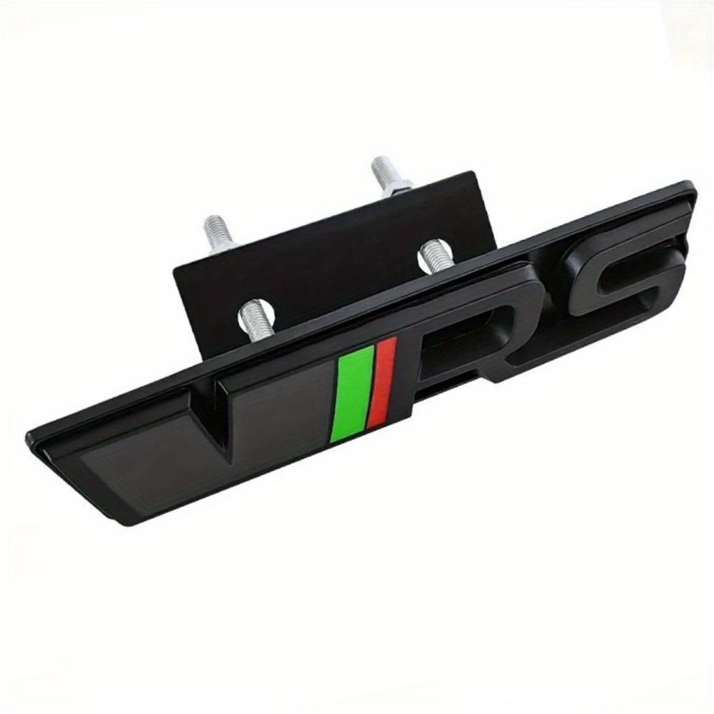 1Pc Metal VRS Logo Emblem VRS Letters Car Front Grille Rear Trunk Emblem Badge Sticker Accessories