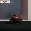 220ml Antique Yixing Purple Clay Teapots Artists Handmade Level Pot Raw Ore Dragon's Blood Sand Kettle Zisha Tea Set Supplies