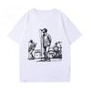 2025 New Essential Cotton Unisex T-Shirt Fashion Printing Soft Breathable Crew Neck Fashion Men's and Women's T-Shirts One Piece