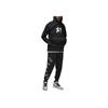 Jordan Alphabet Logo Print Drawstring Mid-Waist Knit Joggers Men Bottoms Black FB7028-010