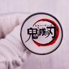 Demon Slayer Anime Lapel Pins Backpack Jeans Enamel Brooch Pin Women Fashion Jewelry Gifts Cartoon Badges