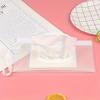 5pcs Portable Wet Wipes Hand-Held Pouch Container for Wet Tissues Lightweight Wet Wipe DispenserTransparent Wet Wipe Bag