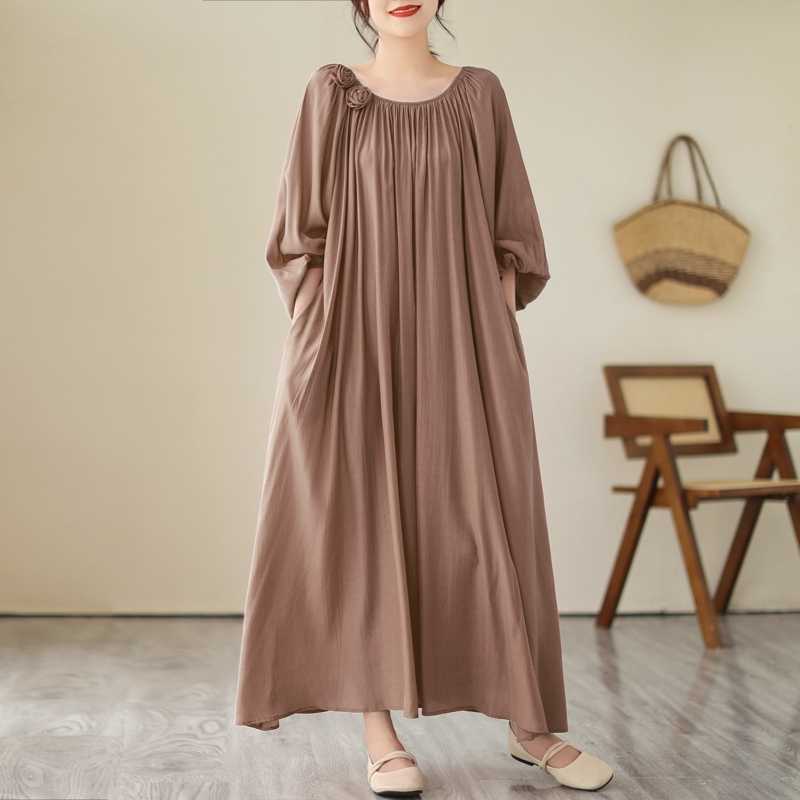 Loose Knee Length Dress