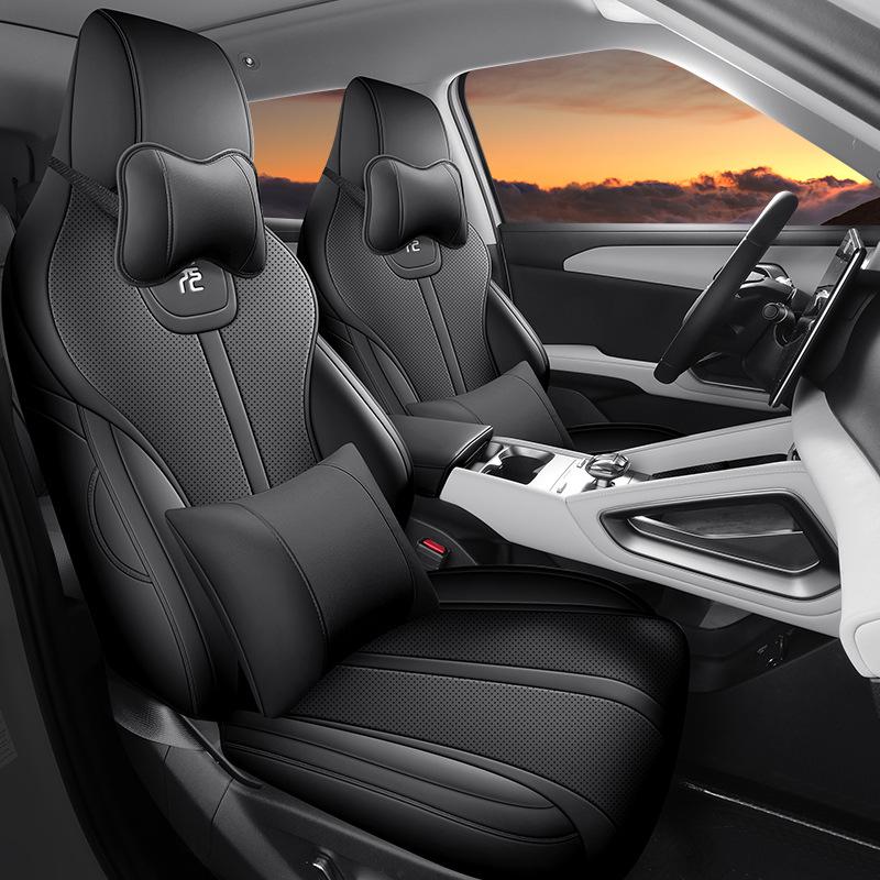 BYD Yuan UP 5-Seater Full Leather Car Seat Cushion, Year-Round Use