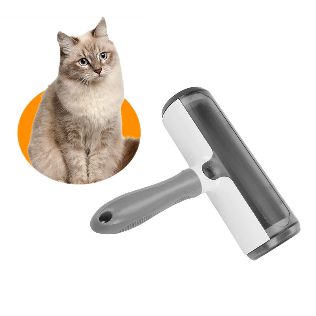 Váleček na odstraňování chlupů domácích mazlíčků Efektivní odstraňovač srsti psů a koček Opakovaně použitelný váleček na žmolky pro pohovku, koberec, oblečení, nábytek