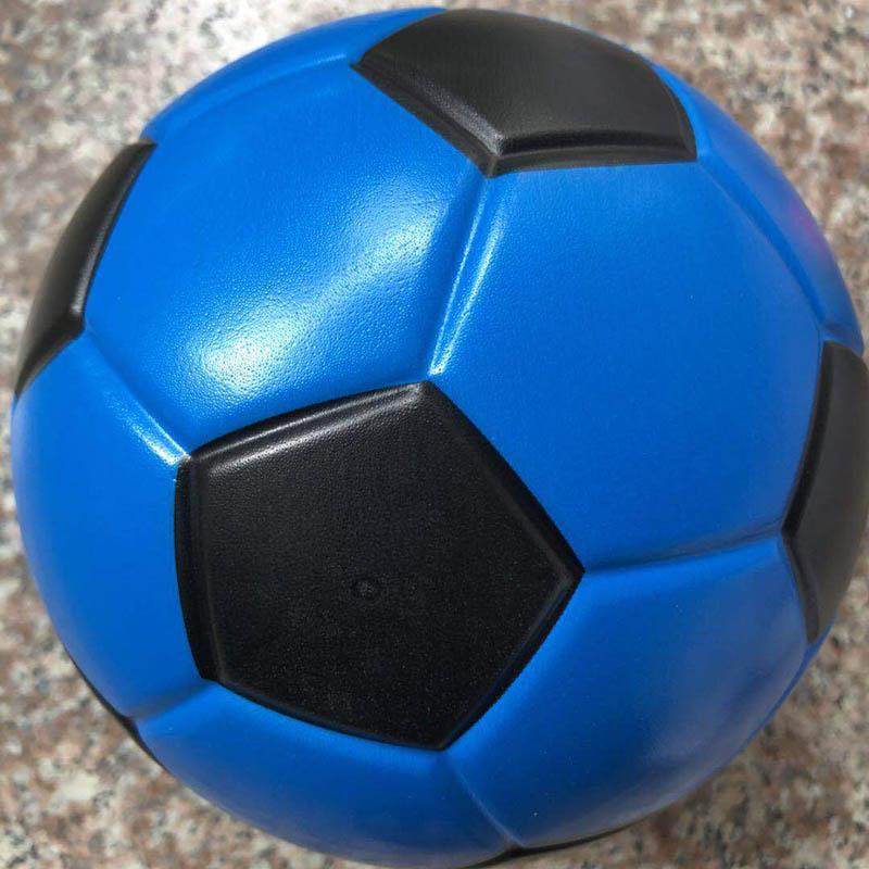 12,5 CM Diameter Fodbold Basketball 5,5 Tommer PU Svamp Solid Blød Bold Indendørs Børnelegetøj Interaktiv Indendørs Stille Bold
