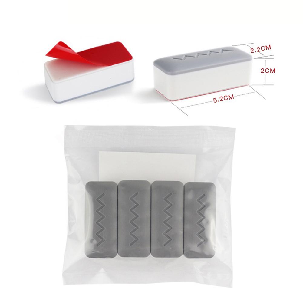 4pcs Toilet Seat Bumper Shockproof Anti-slip Toilet Cover Gasket Toilet Seat Cover Bathroom Hardware Buffer Bumpers Replacement