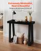 91,5 cm Tavolino Console, Scrivania Moderna Dietro il Divano, Scrivania Rettangolare in Legno per Ingresso, Tavolino Stretto e Lungo per Divano Supporto Decorativo, Ideale per Corridoio, Camera da Letto,