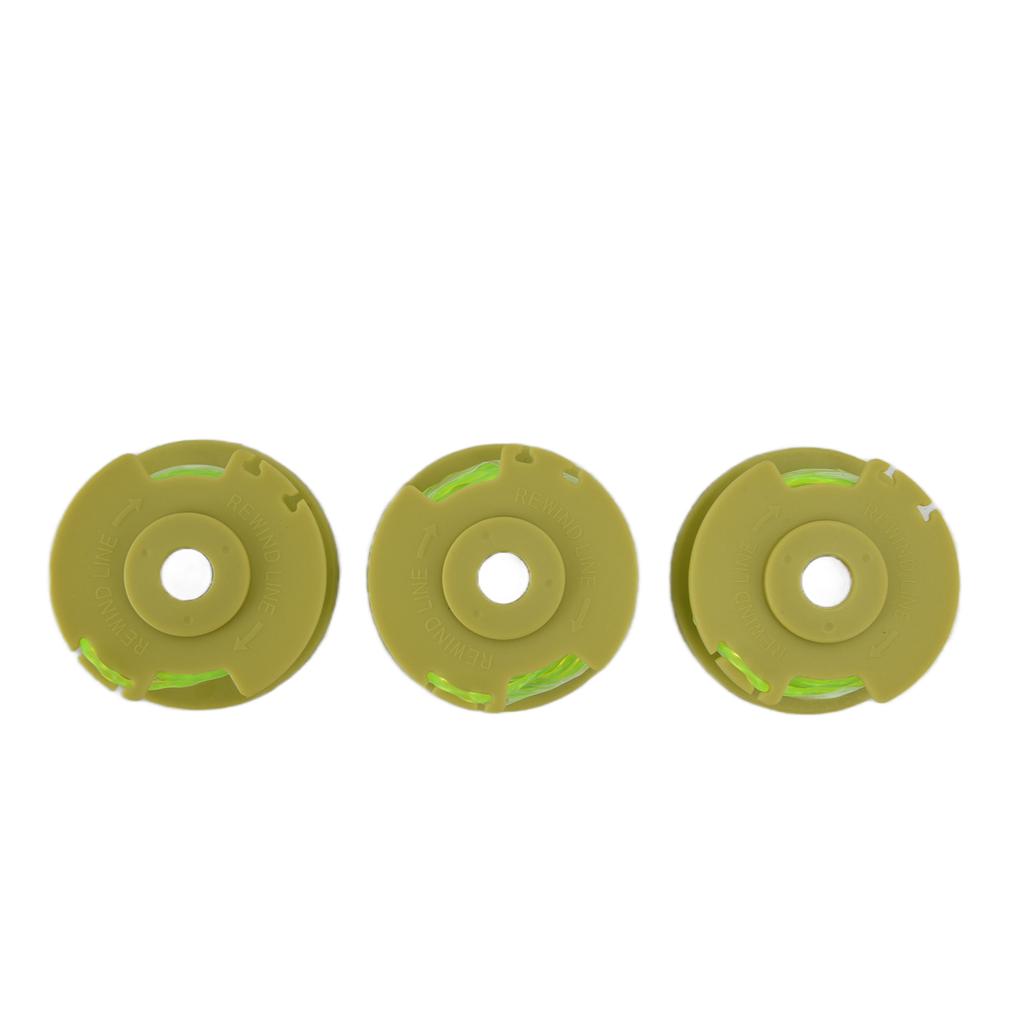 3Pcs Replacement Trimmer Line Spool Fit for Ryobi 0.08in 18V 24V 40V String Trimmer Parts