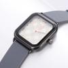 Rectangle Personality Digital Men'S Watch Student Fashion Casual Silicone Strap Quartz Watch Men
