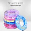 Cartoon Anti-Rollover Thickened PVC Underarm Swimming Ring for Kids - Eco-Friendly and Safe Lifebuoy