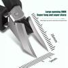 Tagliaunghie Super Inclinato e Appuntito per Unghie Incarnite o Spesse Trimmer Anti-Schizzo Pinzetta per Unghie in Acciaio Inossidabile