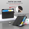 Flip Tablet Cover For iPad 10 2022 10th 10.9''/11 2025 11th (A16) 11'' Acylic Back Case With Pencil Holder Auto Wake Up /Sleep