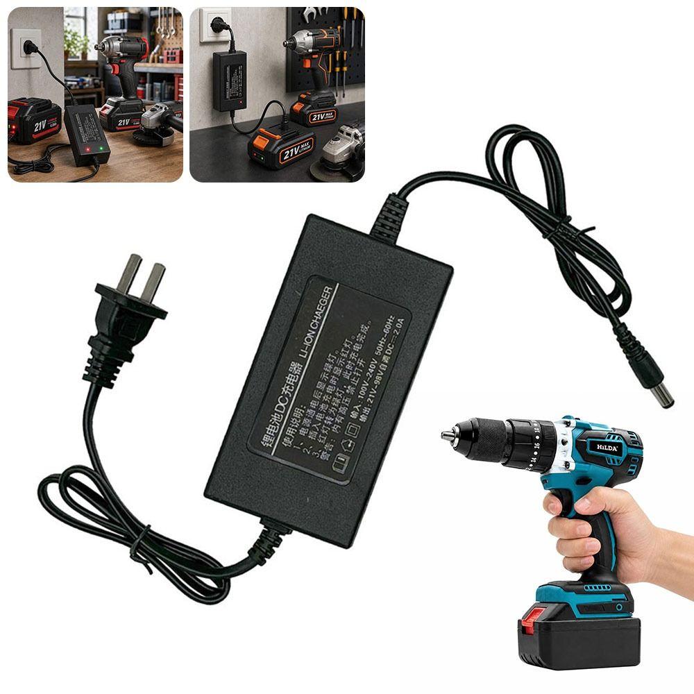 21V 2.0A Lithium Battery Charger Power Tool Accessories Angle Grinder Accessories