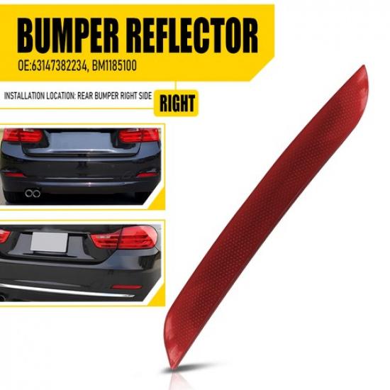 Bumper Reflector For 2012-2015 BMW 328i 320i 328i xDrive 14-16 428i Rear