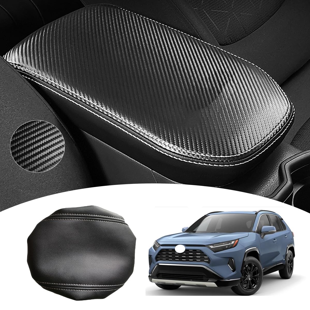 

Solay Чехол на подлокотник для Нового, Сделанного на заказ подлокотника RAV4 RAV4 RAV4 Подлокотник RAV4 Подлокотник Легкая кожа Заказной кожаный подлокотник RAV4, RAV4, Чехол,