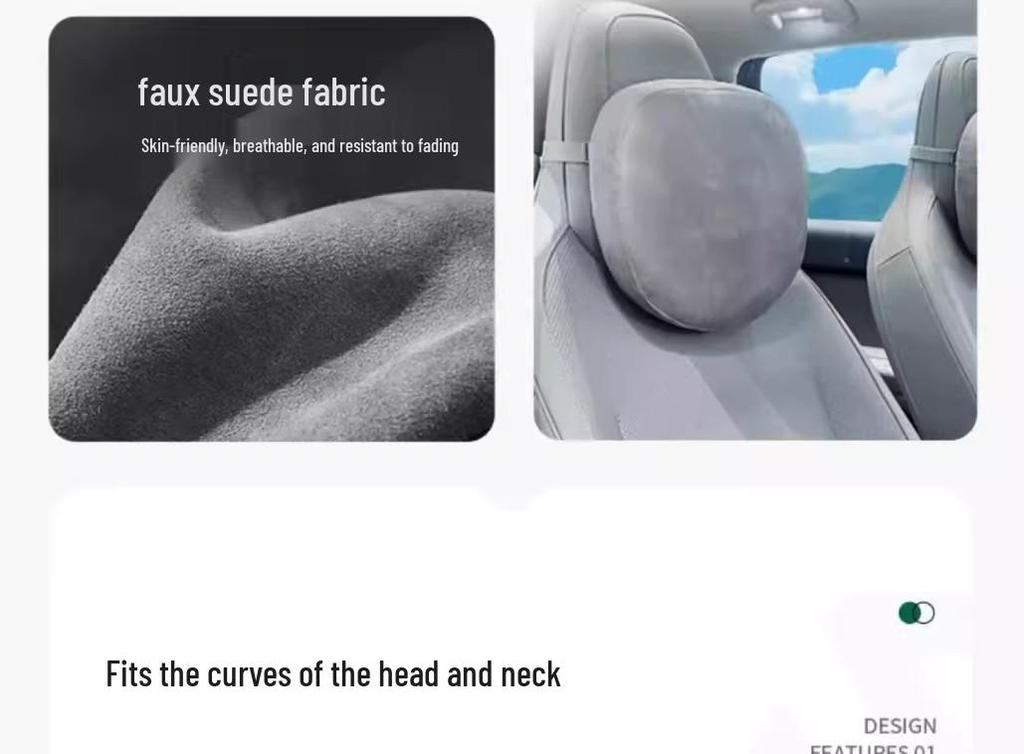 Leapmotor A10 Headrest Neck Pillow - Driving Comfort and Protection