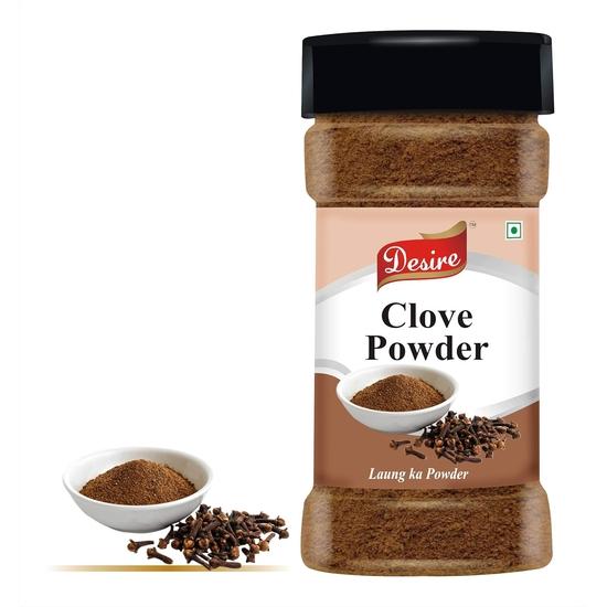 Polvere di Chiodi di Garofano Desire, 100g | Polvere Naturale di Laung Lavang per Cucinare, Cuocere al Forno, Curry e Usi Ayurvedici | Qualità Premium, Spezia Aromatica