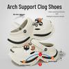 Breathable Non-slip Clogs: Men's & Women's Summer Shoes with Arch Support & Thick Sole