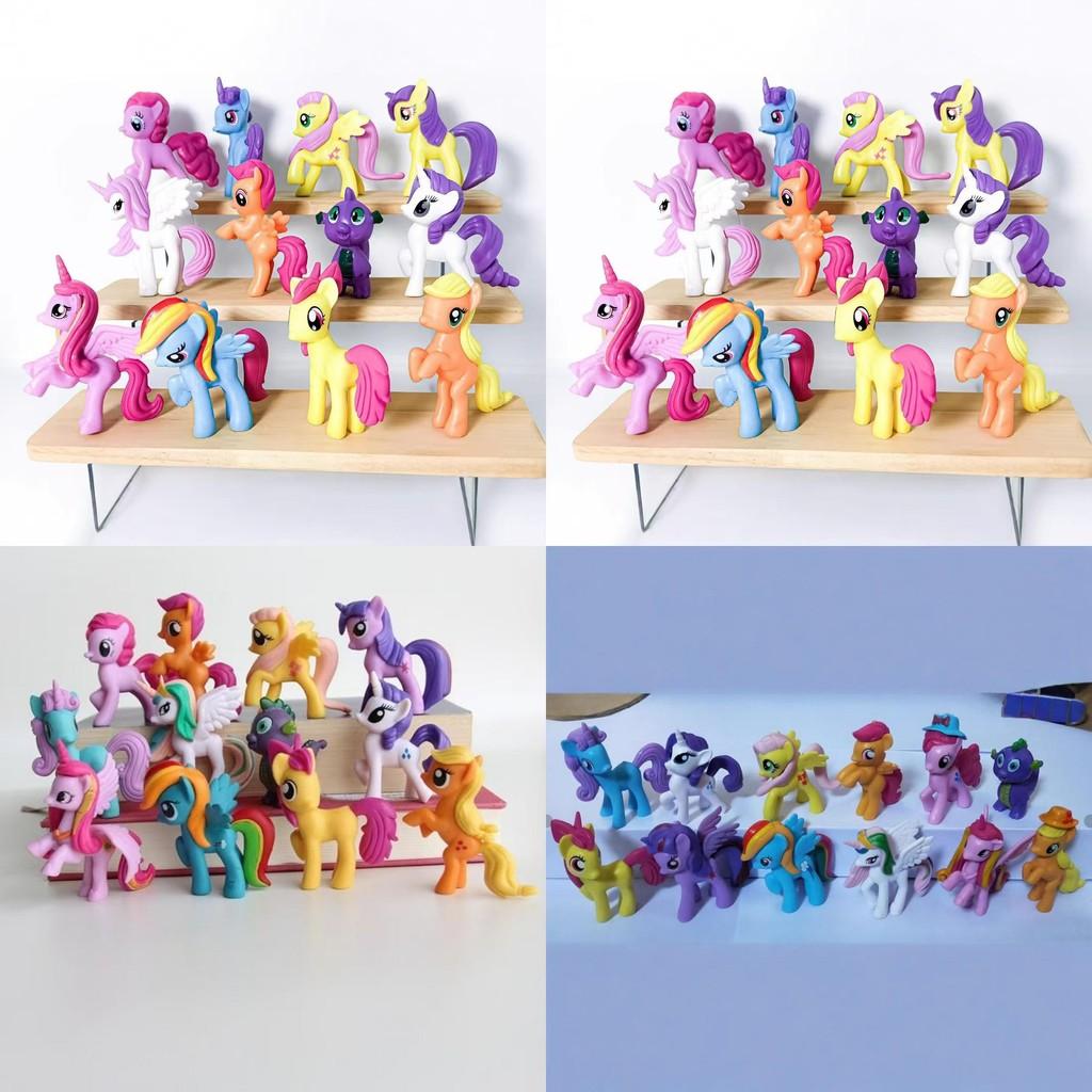 Complete Set Magical Of 12 Pvc Polly Princess Figurines Ideal For Kids Parties And Cake Models